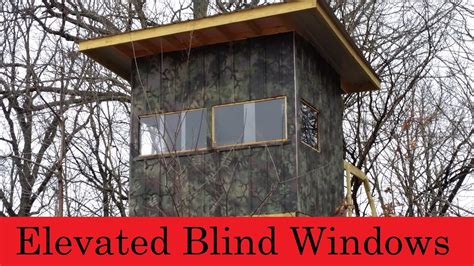 Homemade Deer Blind Windows - Homemade Ftempo