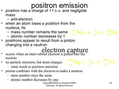 Positron emission tomography (= PET ) is electron capture