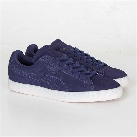 Puma Suede Classic Colored Sneakers (blue) | Shopee Malaysia