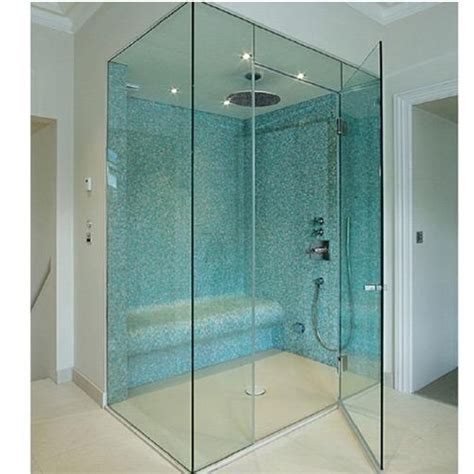 Modular Toughened Glass Bathroom Partition, Rs 450 /square feet Diamond Art Glass | ID: 22818703688