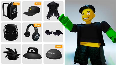 HURRY! GET THESE 15 FREE BLACK ROBLOX ITEMS NOW - YouTube