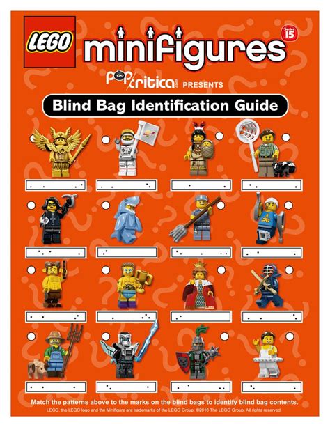 lego-series-15-minifigure-bump-code-guide-full-page.jpg 2,550×3,300 pixels