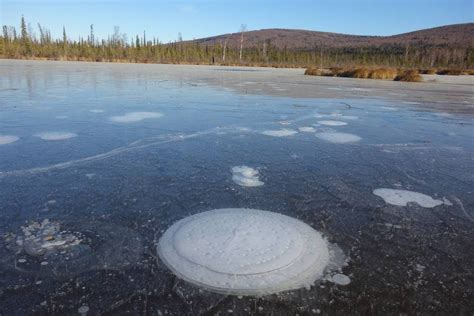 Thawing Arctic lakes are bubbling methane, greatly amplifying global warming