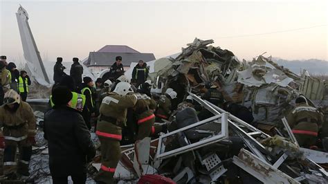 At least 12 killed, dozens hurt after plane crashes in Kazakhstan