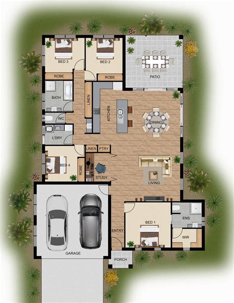 Create high quality, professional and Realistic 2D colour floor plans ...