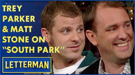 South Park's Trey Parker & Matt Stone Love Fart Jokes | Letterman - YouTube