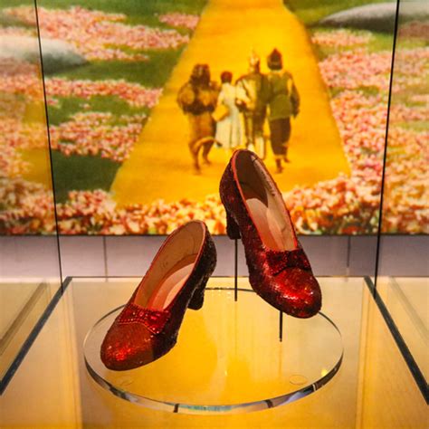 Dorothy's Ruby Slippers at the Academy Museum | Editing Luke