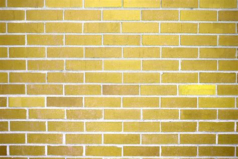 Yellow Brick Wall Texture Picture | Free Photograph | Photos Public Domain