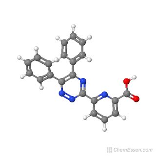 6-(5,6-Diphenyl-1,2,4-triazine-3-yl)picolinic acid Structure ...