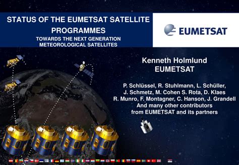 (PDF) Status of EUMETSAT Satellite Programs: Towards the Next Generation Meteorological ...