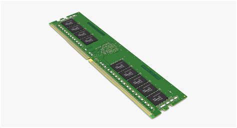 3D ddr4 sdram memory module model - TurboSquid 1430433