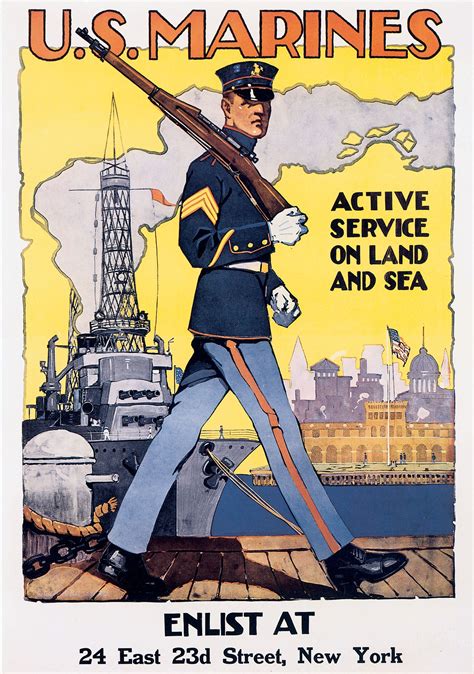 Enlist | Pósters, Imágenes militares, Ilustraciones vintage