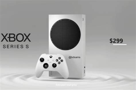 Xbox Series S leaks with $299 price - The Verge