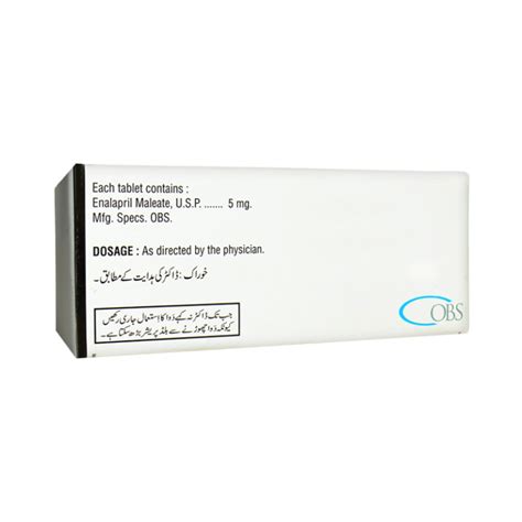 RENITEC 5MG TAB - Pack Size X 20 - Khalid Pharmacy | Online Pharmacy in Lahore, Pakistan