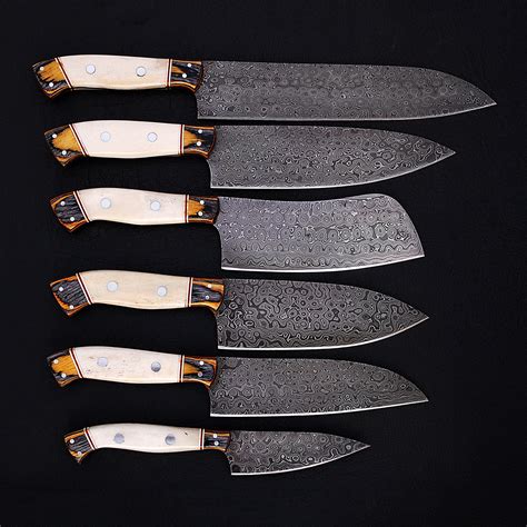 Professional Chef Knife // 6 Piece Set // 9196 - Black Forge Knives - Touch of Modern