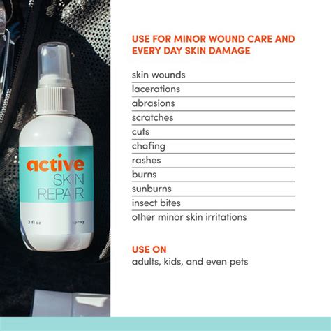 Active Skin Repair Spray 3oz.