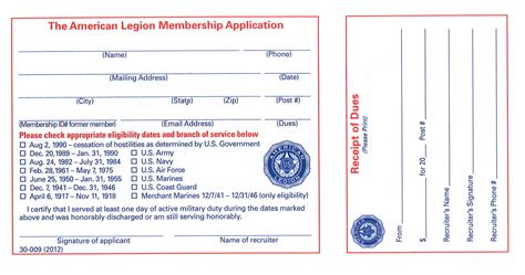 Membership Forms – American Legion Department of Illinois