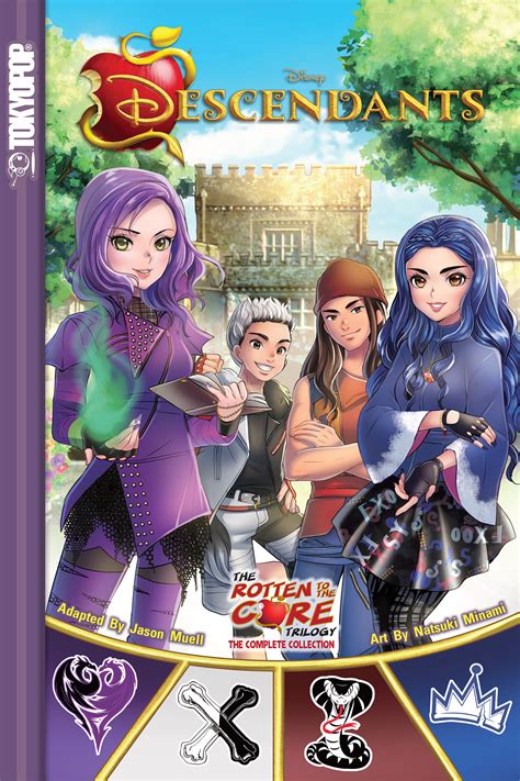 New Disney Descendants manga Trilogy: Evie's Wicked Runway Book ...