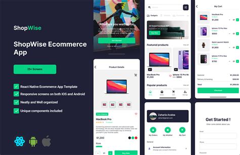 Ecommerce App Template In React Native Template | by DevSphereLabs | Medium