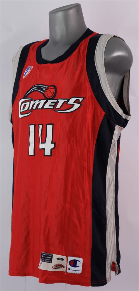 Lot Detail - 1997 Cynthia Cooper Houston Comets Game Worn Road Jersey ...