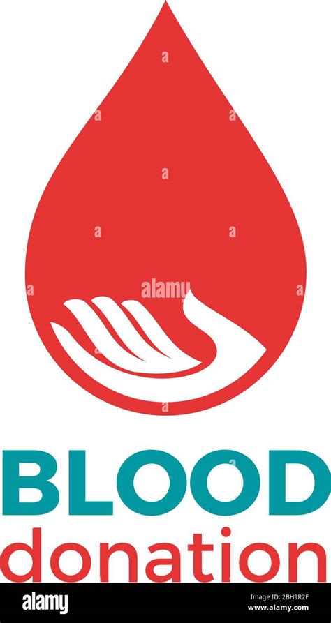 Blood donation logo Stock Vector Images - Alamy