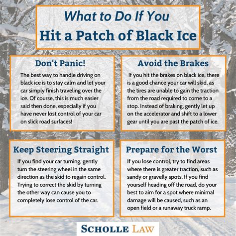 Tips for Safe Driving on Black Ice | Scholle Law Car & Truck Accident Attorneys