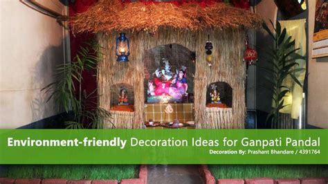 Top Eco Friendly Ways to Decorate Ganesh Puja Pandal