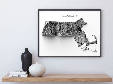 Massachusetts Elevation Map – Massive Wanderlust