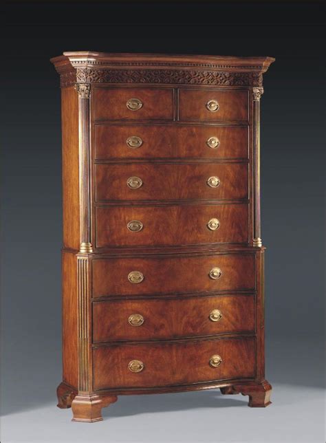 Chest on Chest Antique Reproduction Furniture