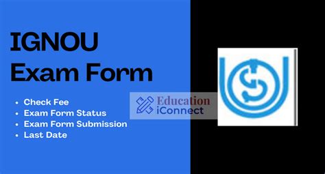 IGNOU Exam Form 2024 | June TEE | Submission last Date, Fee