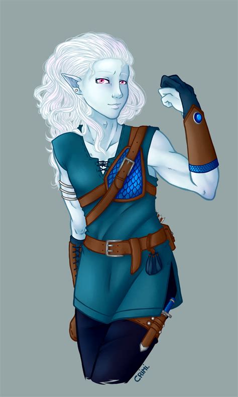 Noreth - Air Genasi by Crimi-Azna on DeviantArt