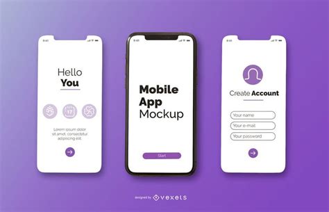 mobile app mockup design #AD , #app, #mockup, #design, #mobile | Mobile ...