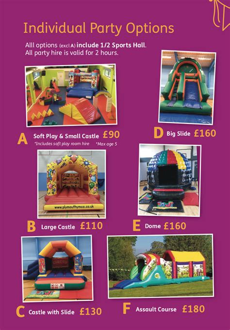 Soft Play & Parties | YMCA Plymouth