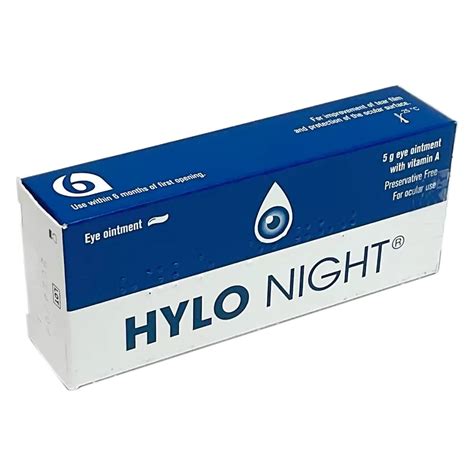 Hylo Night Eye Ointment PF 5g – Lifeandlooks.com