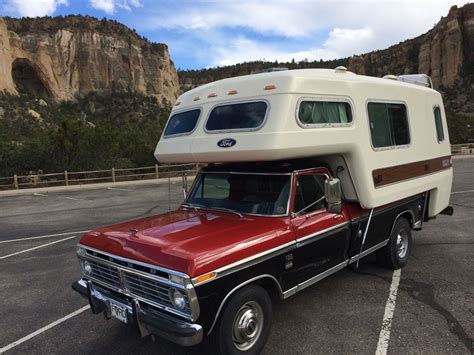 Love the all fiberglass Ford truck camper. http://www.americanroadcamper.com/wp-content/uploads ...