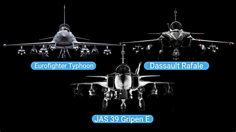 Eurofighter Typhoon vs Rafale vs Gripen – Which one is the BEST Fighter Jet? - YouTube