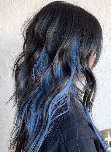 Blue Hair Streaks