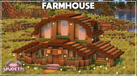 Minecraft Farm House Tutorial