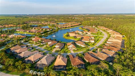 Paseo Ft Myers Aerial Stock Photography – Naples Area Stock Photography