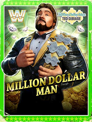 Ted DiBiase “Million Dollar Man” Stats - WWE Champions Guide