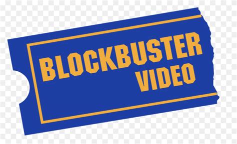 Blockbuster Logo & Transparent Blockbuster.PNG Logo Images