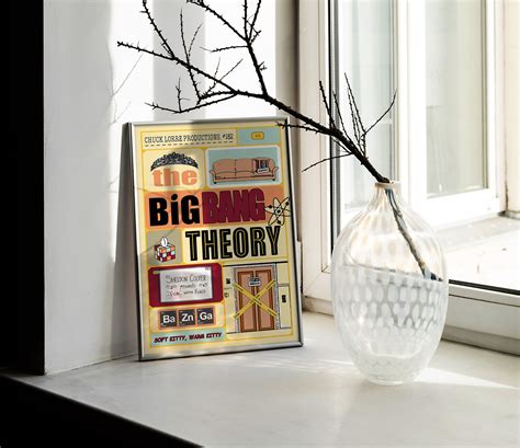 The Big Bang Theory Poster Sitcom Poster TV Series Poster - Etsy