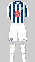 West Bromwich Albion - Historic Football Kits