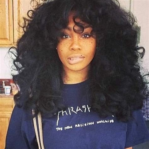 I love sza hair! Big natural hair. Shop her look | Natural hair styles, Marley hair, Hair looks