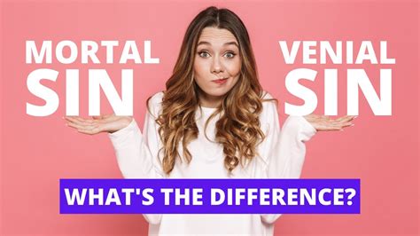 What Are The Differences Between Mortal And Venial Sins - Free Worksheets Printable