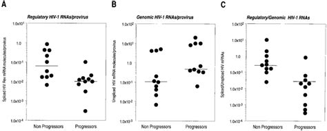 Pattern of provirus gene expression. (A and B) The graphs show the... | Download Scientific Diagram