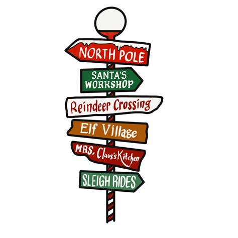 North pole sign png - Download Free Png Images