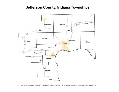 Jefferson County Indiana Map - Oconto County Plat Map