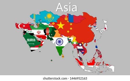 117,086 Asia Map Flags Images, Stock Photos & Vectors | Shutterstock