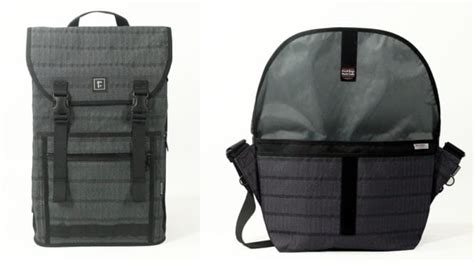 Rickshaw Bagworks Reflective Tweed Sutro Backpack + Zero Messenger Bag | iLounge